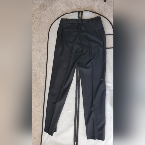 Suistudio/SuitSupply Robin Trousers 4 Black Lightweight Wool - Picture 8 of 10